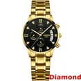thumbnail image 1 of NIBOSI Chronograph Women Watch Luxury Diamond Ladies Watches Quartz Wristwatch Female Casual Watch Bracelet Relogio Feminino, 1 of 6
