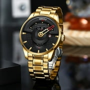 NIBOSI Creative Watches for Men Top Brand Luxury Fashion Business Quartz Men’s Wristwatch Stainless Steel Relogio Masculino