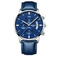 thumbnail image 1 of NIBOSI Fashion Mens Watches Top Brand Luxury Watches Rose Gold Waterproof Relogio Masculino Stainless Steel Quartz Wristwatch, 1 of 6