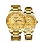 NIBOSI New 2023 Fashion Couple Watches Top Brand Luxury Ladies Mens Watch Quartz Wristwatch Relogio Masculino Gifts for Lover