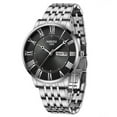 thumbnail image 1 of NIBOSI Watch For Men Top Brand Causal Ultra thin Mesh Steel Wristwatch Men Green Sport Waterproof Quartz Watch Relogio Masculino, 1 of 6