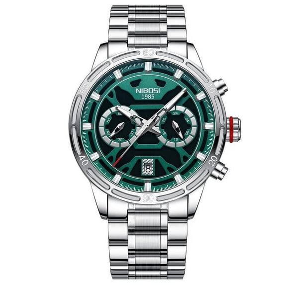 NIBOSI Watch Men Top Luxury Brand Business Quartz Mens Watches Chronograph Casual Sport Wrist Watches for Men Relogio Masculino