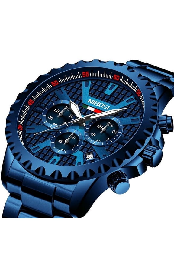 Watches Mens Top Brand Luxury Business Quartz Wristwatches Men Waterproof Chronograph Luminous Analog Watch For Men