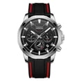 thumbnail image 1 of NIBOSI Watches Mens Top Brand Luxury Clock Casual Stainless Steel Men Watch Sport Waterproof Quartz Chronograph RelogioMasculino, 1 of 6