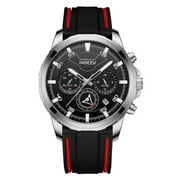 NIBOSI Watches Mens Top Brand Luxury Clock Casual Stainless Steel Men Watch Sport Waterproof Quartz Chronograph RelogioMasculino