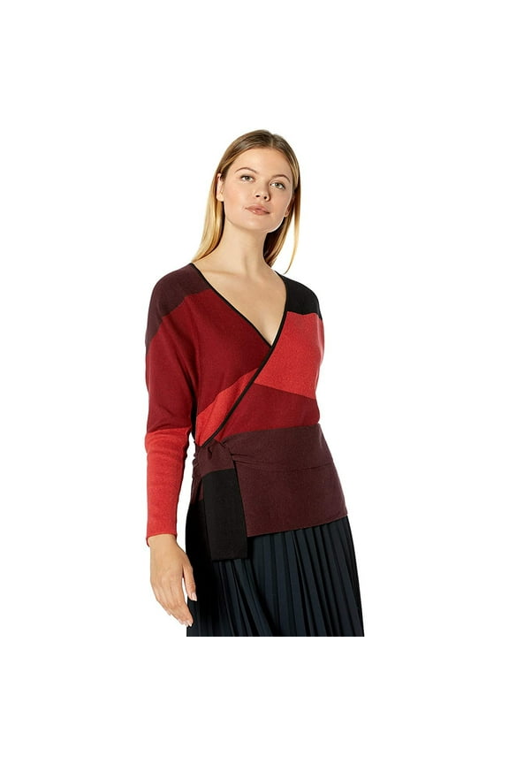 Women's Petite New Wave TIE TOP, Multi, Petite/Petite