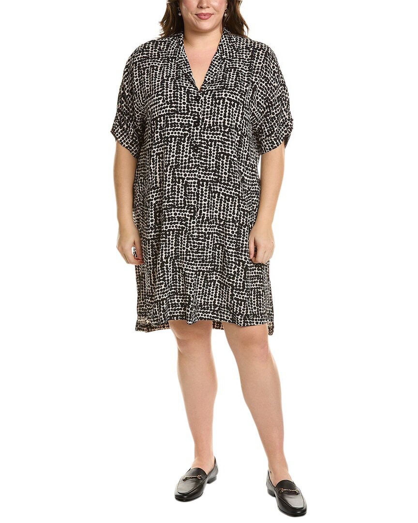 NIC+ZOE womens NIC + ZOE Plus Daydream Dot Dress, 1X - Walmart.com