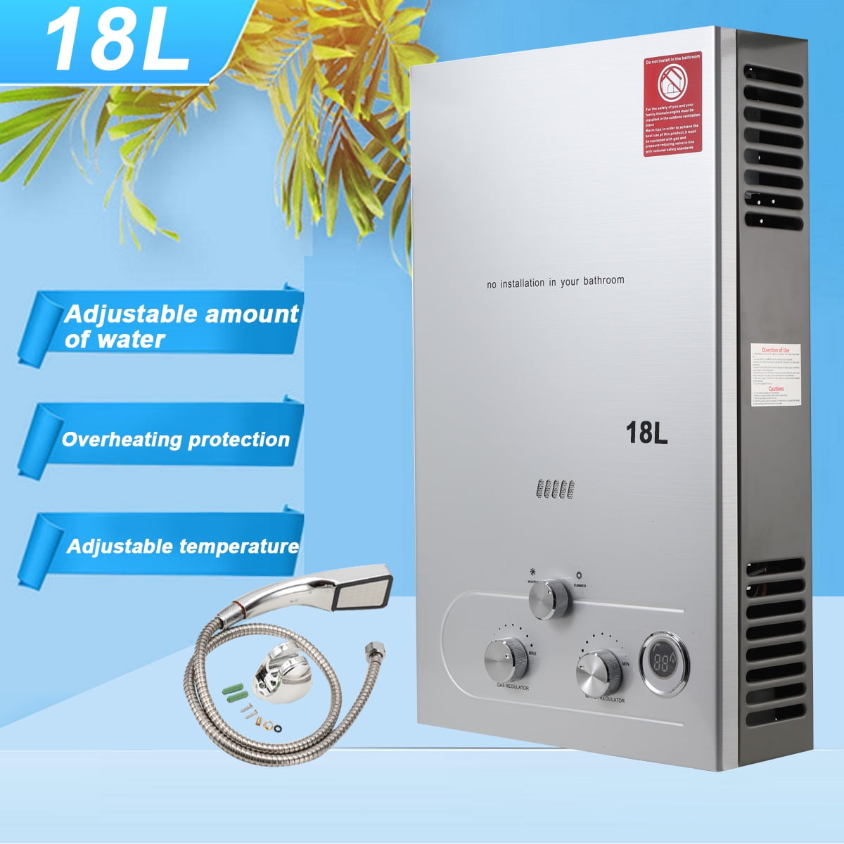 Water Heaters Instantaneous Gas Hot Water Installation Electric