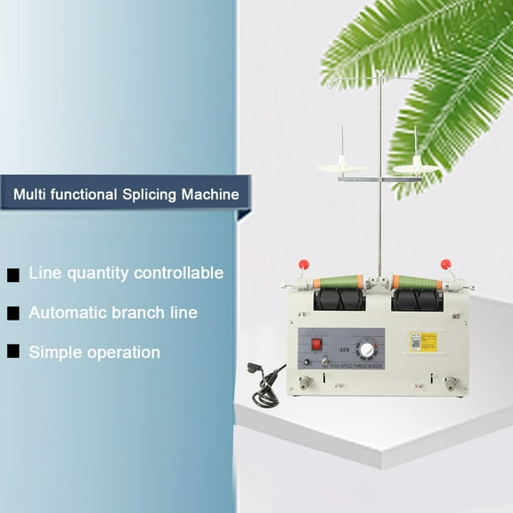 NICCOO Automatic Threading Machine Thread Winder Embroidery Factory Garment Factory