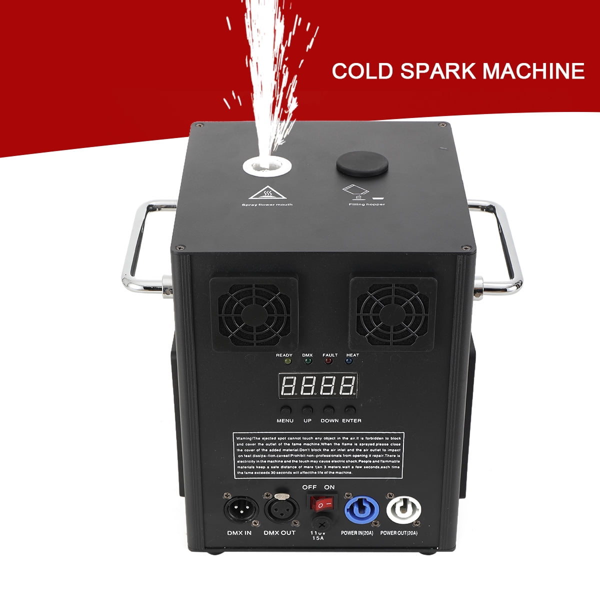 NICCOO Cold Spark Spraying Machine Firework Machine for Stage DJ Disco Party Stage