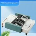 thumbnail image 1 of NICCOO Manual 60W A3 Booklet Folding Binding Machine Paper Stapling Making Book Stapler 110V Booklet Making Machine, 1 of 9