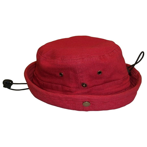 NICE CAPS Kids Distressed and Washed Denim Cotton Bucket Hat