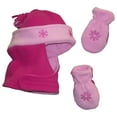 NICE CAPS Toddler Girls and Baby Wrap Around Head Headwear Hat and