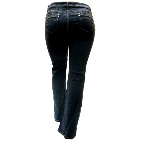 NICE & CHIC WOMEN'S PLUS SIZE denim jeans Straight Bootcut