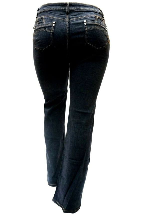 WOMEN'S PLUS SIZE denim jeans Straight Bootcut