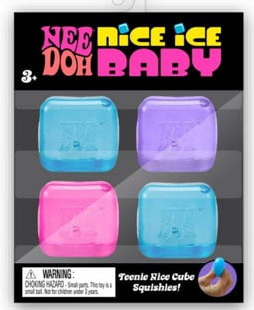 Needoh Nice Ice Baby Multi Pack - Cool Sensory Squish Toy for Kids