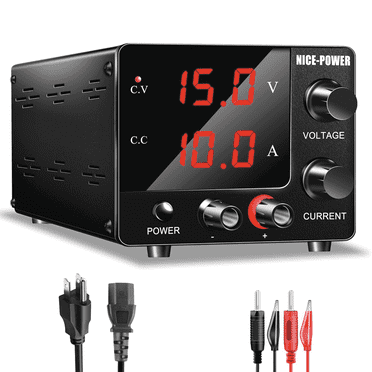 NICE-POWER DC Laboratory Power Supply 30V 10A 150W Adjustable Voltage Mini Regulator Bench Switching Power Supply Encoder Knobs