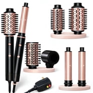 NICEBAY Hair Dryer Brush, Hot Air Brush with 110000RPM Brushless Motor, Blowout Dryer Brush 1300W, Hair Curling Iron