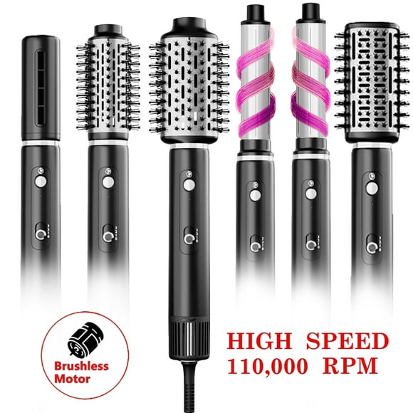 NICEBAY Hot Air Brush, Hair Dryer Brush High Speed Motor, Blow Dryer 1300W, Plastic