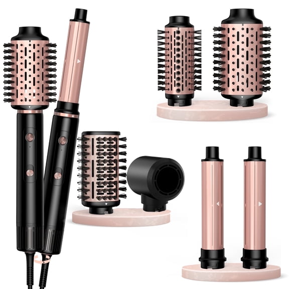 NICEBAY by SKIMI Hair Dryer Brush, Hot Air Brush with 110000RPM Brushless Motor, Blowout Dryer Brush 1300W