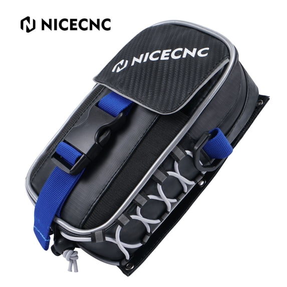NICECNC ATV Front Fender Pack Tool Bag Storage Luggage For YAMAHA Raptor 700 700R 700R SE 2006-2022