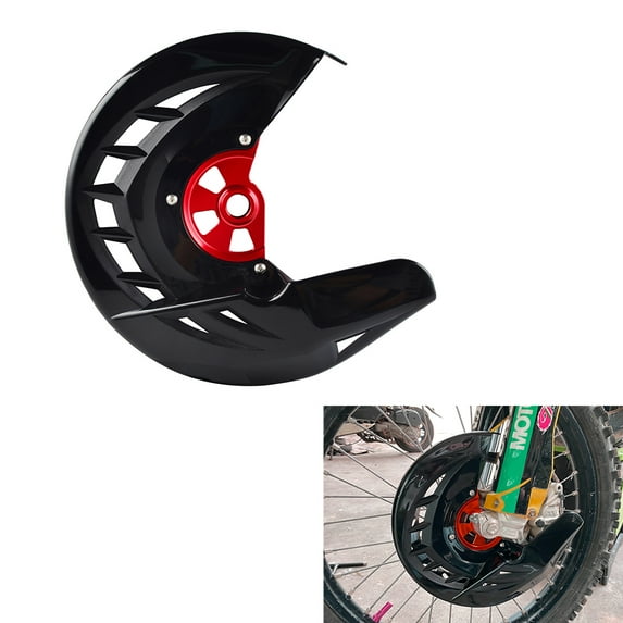NICECNC Front Brake Disc Guard Protector For Honda CR125R CR250R 2004-2007 CRF250R CRF450R 2005-2021