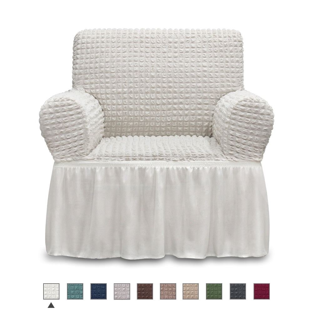 NICEEC Armchair Slipcover Ivory Armchair Covers Piece Easy