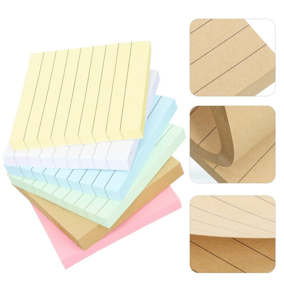 Supvox Note Pads 12Pcs Yellow for Adhesive Notes