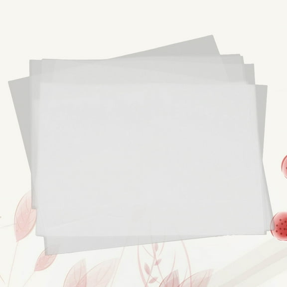 Supvox 50Pcs Translucent Tracing Paper Sheets for Design with Fade Resistant Quality