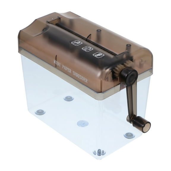 Supvox Manual Shredder for Home Abs Black 1Pcs