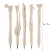 NICEMAL TINKSKY 10pcs Novely Bone Design Ballpiont Pens with Black Ink for Doctor Nurse Friends Students Random Style