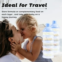 NICEME Baby Formula Dispenser Formula Dispenser Multifunctional Baby Formula Dispenser Travel Formula Dispenser Dispenser For Baby Formula Blue