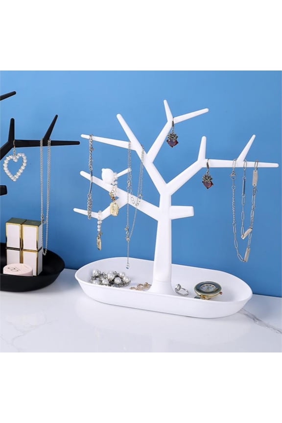Jewelry Holder Stand Jewelry Display Jewelry Tree Organizer Necklaces And Earrings Ring Tree Holder Display Jewelry Tower Tree