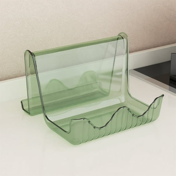 NICEME Spoon Rest with Lid Holder Multifunction Kitchen Spatula Rack Spoon Rest W/Lid Holder Versatile Pot Lid Holder Heat Friendly Food Grade Plastic Spoon Holder For Multiple Utensils