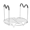 thumbnail image 1 of NICEME Steamer Rack Steamed Tripod With Heat-resistant Silicone Handle Compatible Pot, 1 of 1