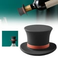 thumbnail image 1 of NICEME Top Hat Wine Stoppers Magician Hat Wine Stoppers Replace Cork Airtight Seal On Wine Bottles Reusable Beer Bottle Cover Wine Bottle Stopper Wine Wine Gifts Easy To Clea 2.4*1.4In, 1 of 9