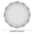 thumbnail image 1 of NICEME White Silicone Coasters Set, 1 Pcs Drink Coasters for Coffee Table, Bar Tabletop Protection 9.1In, 1 of 9