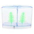 thumbnail image 1 of NICERIO 1 Set Desk Aquarium for Office Blue Acrylic Simple Design for Pet Owners, 1 of 5