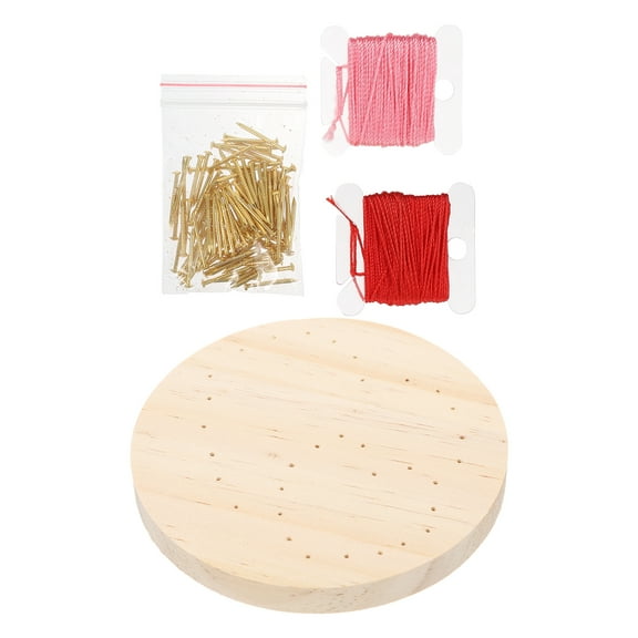 NICERIO 1 Set Nail String Winding Art Kit Unique Nail Winding String DIY Material