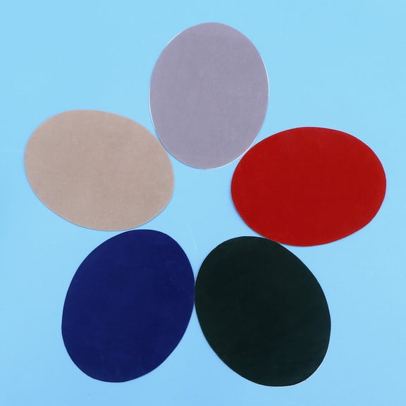 NICERIO Knee Patch - Iron on Decorative Jeans Repair for Clothes Assorted Colors 10Pcs
