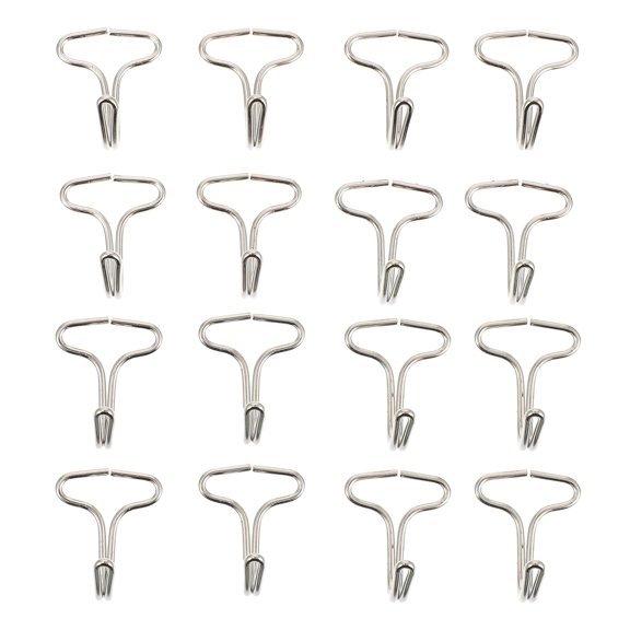 NICERIO 100pcs Iron Car Seat Headrest Hooks for Car Owners Vehicle Maintenance