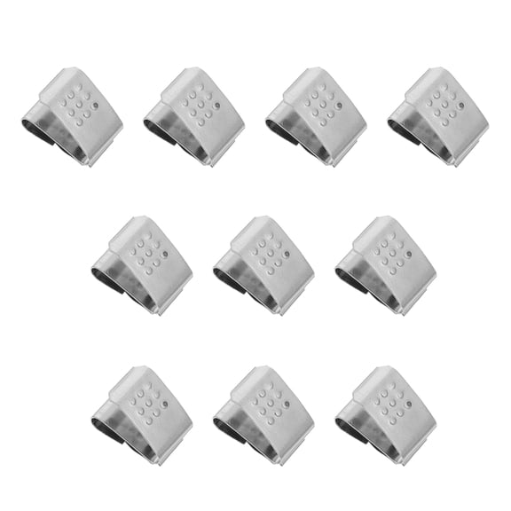 NICERIO 10Pcs Universal Aa Battery Spring Contacts High Conductivity for Flashlight and Remote