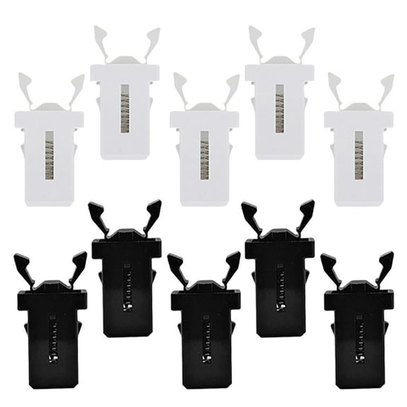 NICERIO 10pcs Locking Trash Can Buckle Effortless Opening and Closing in Assorted Color for Waste Bin