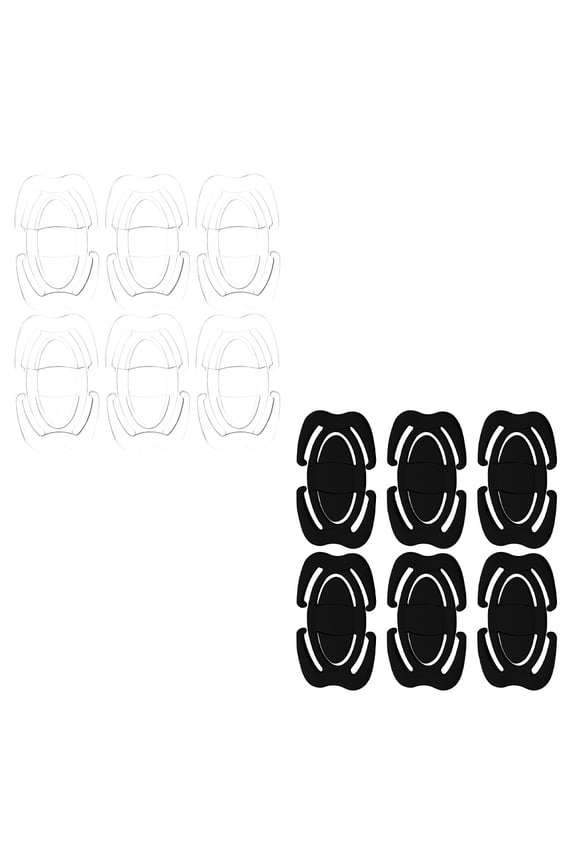 12Pcs Bra Strap Retainers Plastic Clips for Straps Back Invisible Bra Clips