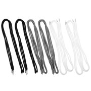 NICERIO 12-Pack Outdoor Clothing Drawstring Cord Replacement Set with Easy Threader and Metal Tips