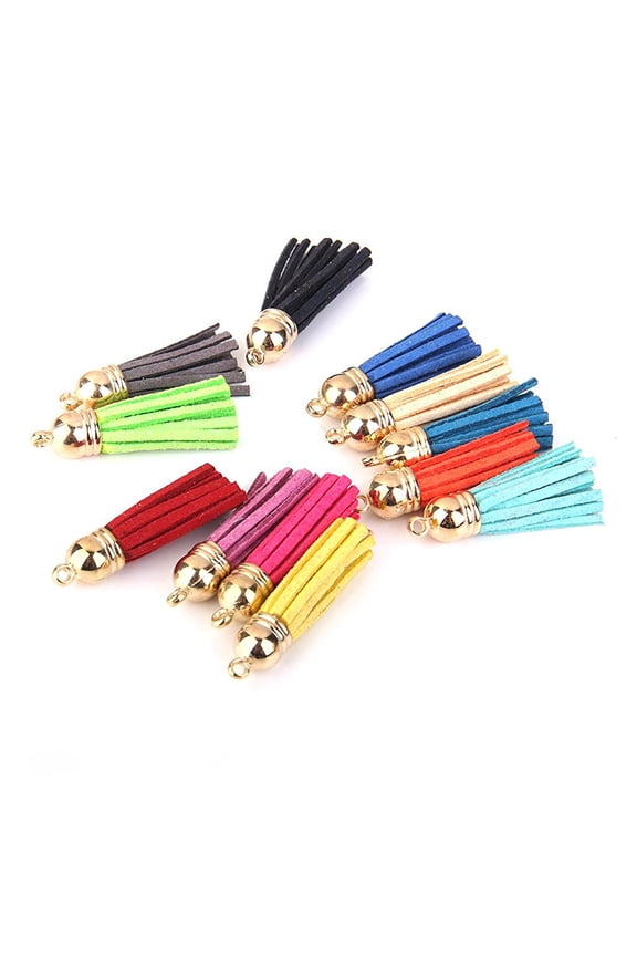 12Pcs Tassel Bag Charm for Trinkets Enthusiasts Assorted Color