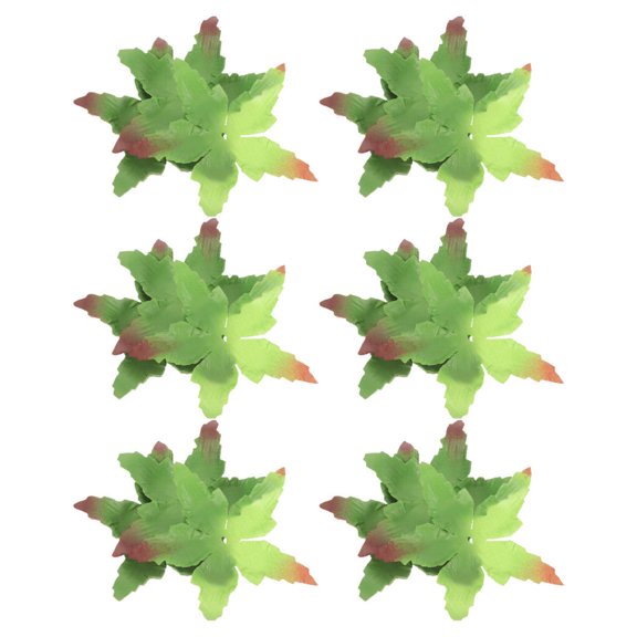 NICERIO 150Pcs Fabric Green Sepals Artificial Flower Receptacles for DIY Wedding Bouquet Decorations