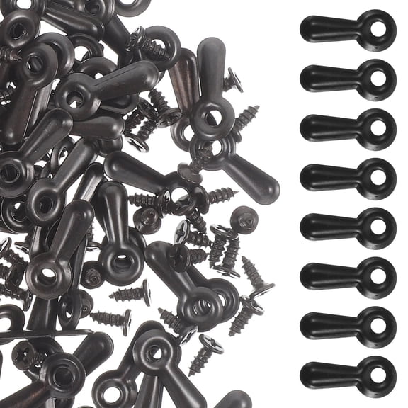 NICERIO Picture Frame Turn Button 160-Pcs Set Metal Fasteners for Photo Frame Hardware and Hanging Art