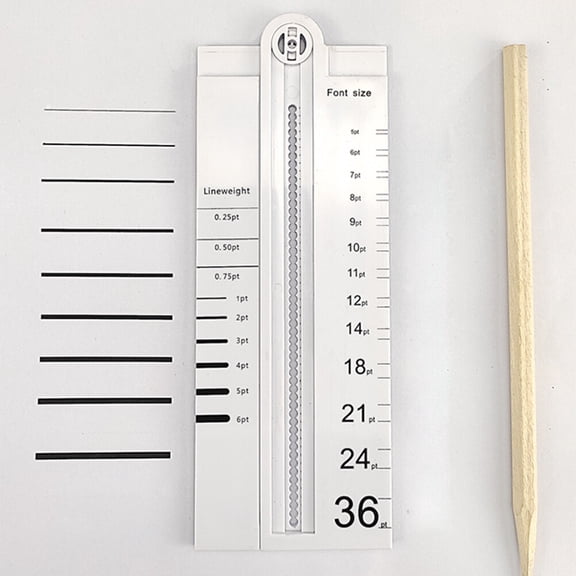 NICERIO 1Pc Transparent Angle Ruler with Rotatable Arc Tool for Accurate Line Measurement