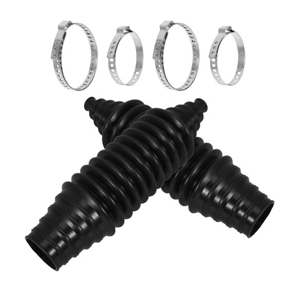 NICERIO 1Set Rubber Constant Velocity Joint Boot with High Elasticity for Car Axle Joint Dust Protection